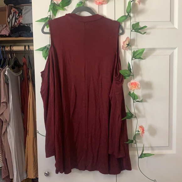 Cold Shoulder Sweatshirt - Picture 5 of 7